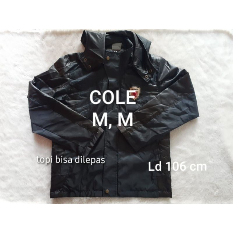 Jaket parasut pria dewasa cole