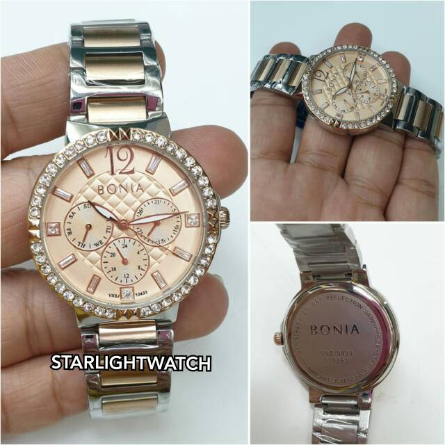 JAM TANGAN WANITA BONIA BATRE CHRONO KUALITAS ORIGINAL