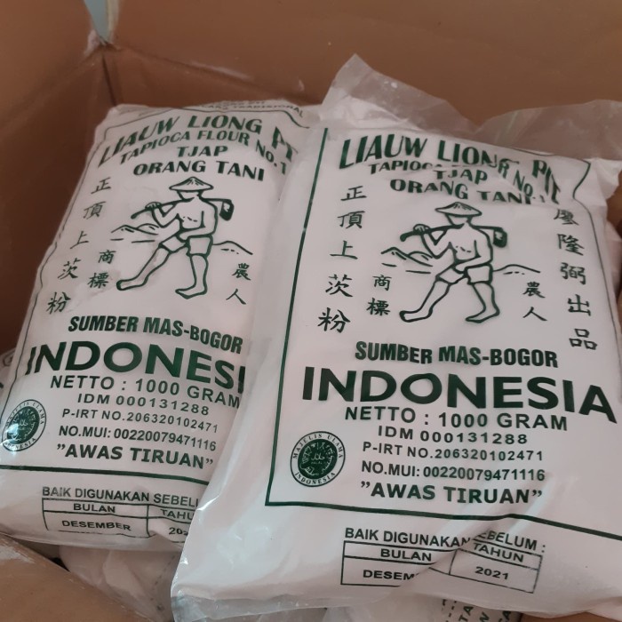 

BISA COD sagu tani liauw liong pit 1dus / 1carton (10pcs x 1kg)