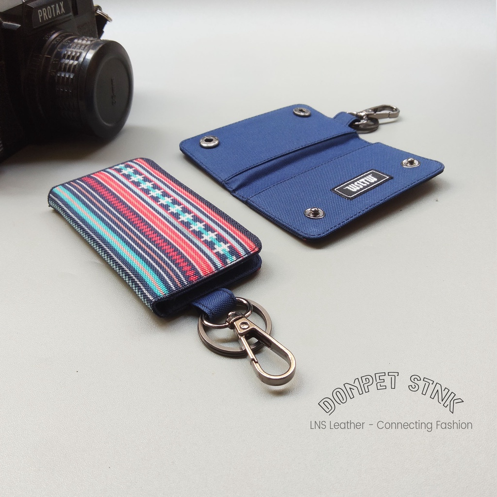 Dompet Stnk Kunci Mobil Gantungan Kunci Motor lipat Key Wallet - WSGK030