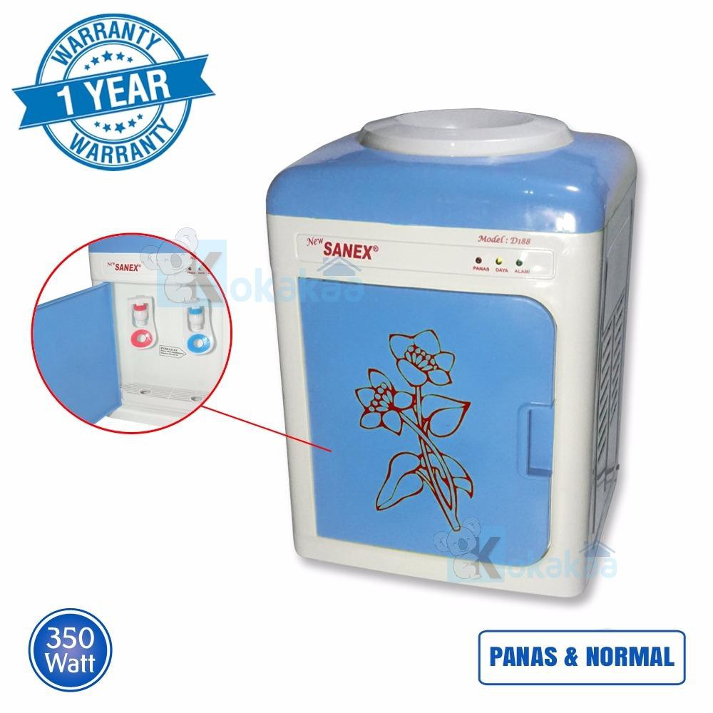 DISPENSER AIR MINUM HOT &amp; NORMAL SANEX D188 DENGAN PINTU