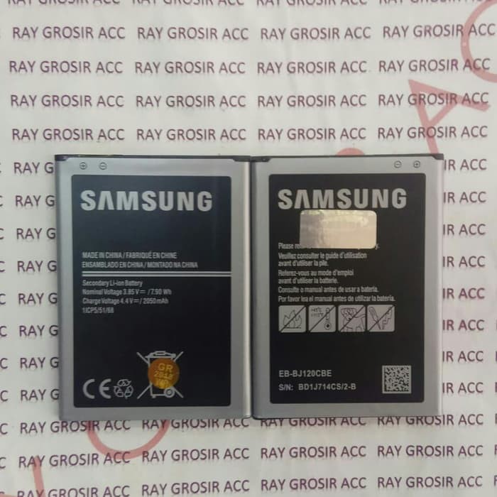 Baterai Original Samsung Galaxy J1 2016 J120 J120F EB- BJ120CBE