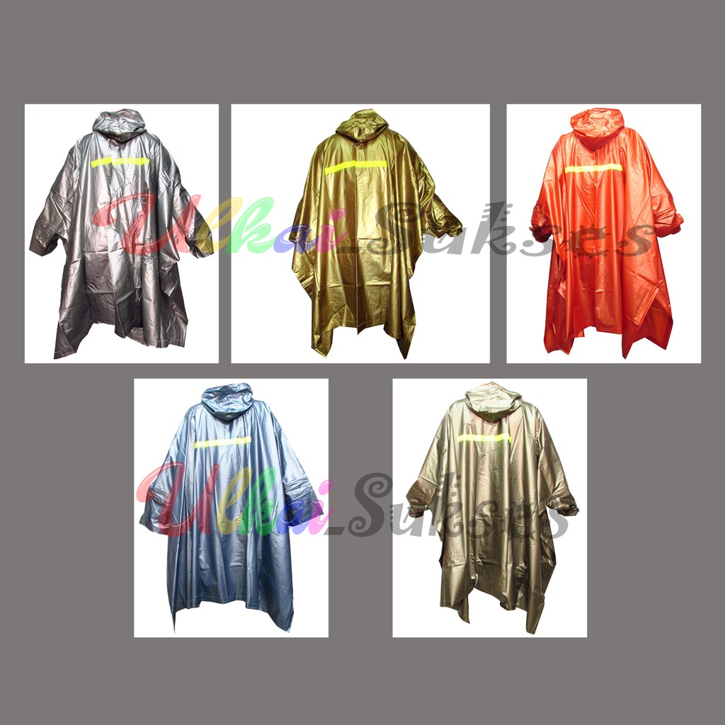 Jas Hujan Tiger Head Raincoat Jas Hujan Ponco Big Top M Lengan Poncho Jas Hujan Dewasa Jas Hujan Pri