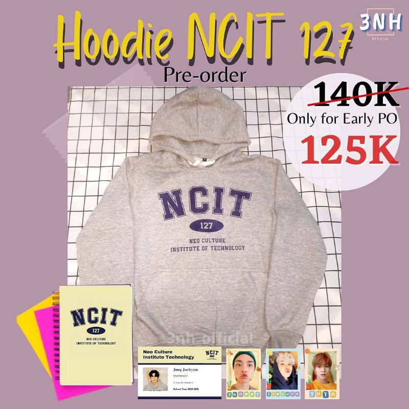 READY HOODIE NCIT 127