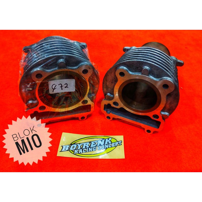 CYLINDER BLOK /BLOK SEHER MIO NOUVO MIO SPORTY LINER LUAR 62 63 65 69 70 72  - BOYRENK RACING