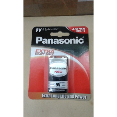 Baterai / batre kotak  9v panasonic NEO