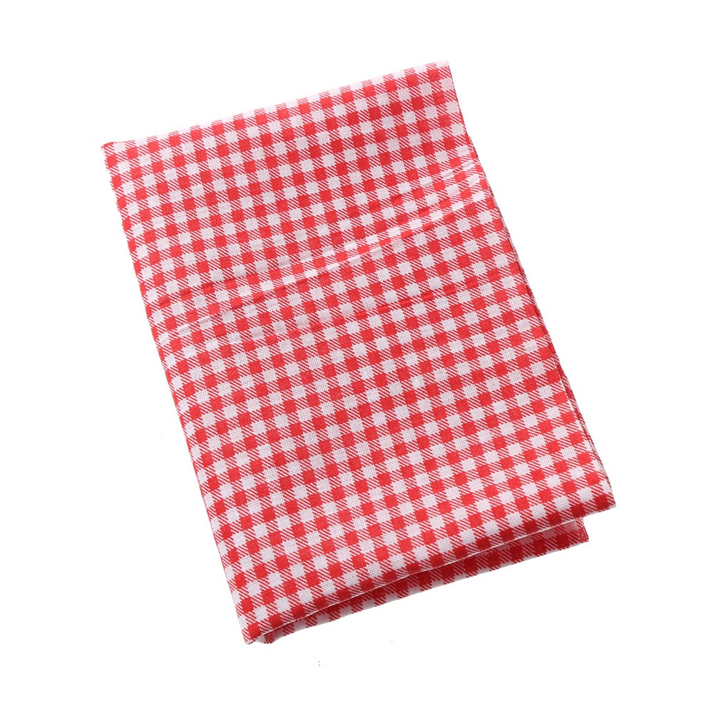 Kain Impor 100% Katun 40x50cm Motif Gradasi Merah (7pcs)