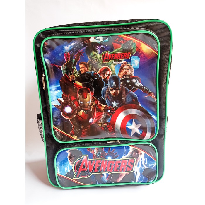 

as Ransel + Pencil Case Anak Avengers (Satuan)