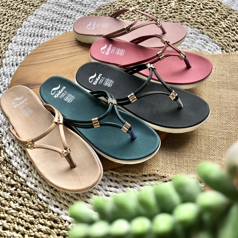 sandal JAPIT ARIANA 4 sendal cewek wanita tali fashion wanita mutiara terbaru termurah terlaris Sandal Wanita Jepit Karet Casual Murah Kekinian Terbaru Korean Woman Flip-Flops / Sandal Flat Wanita