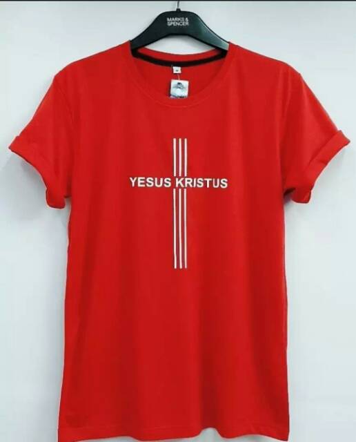 Kaos Rohani SALIP YESUS KRUSTUS UK M. L. XL