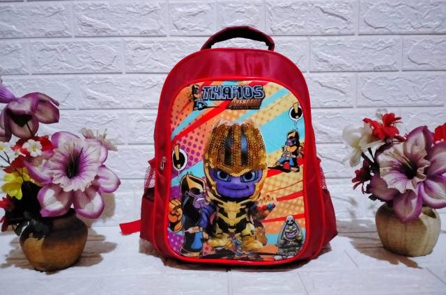 Tas anak lampu led IMPOR/ransel SD /seri 03