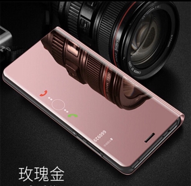 FLIP COVER MIRROR STANDING CLEAR VIEW OPPO A92/A52