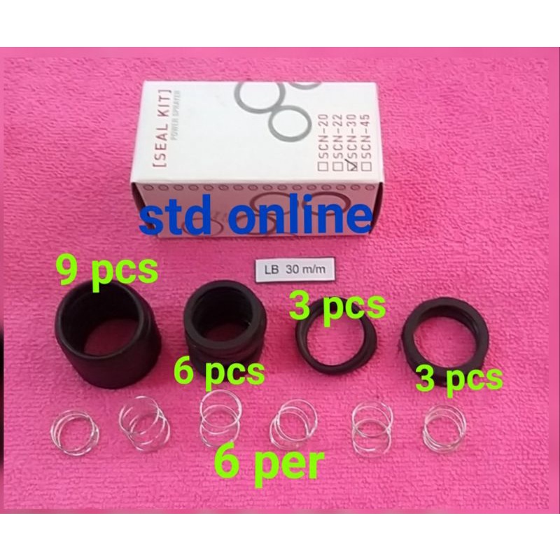 seal kit assy SC 30 seal pompa steam cuci motor sancin 30