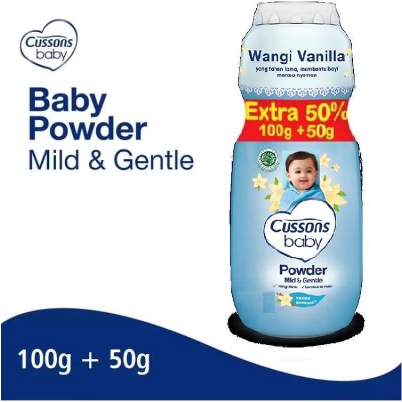 Cussons Baby Powder 100g + 30g