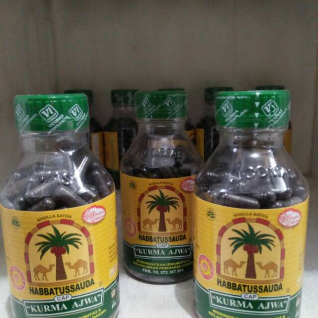 Habbatussauda Kurma ajwa 210