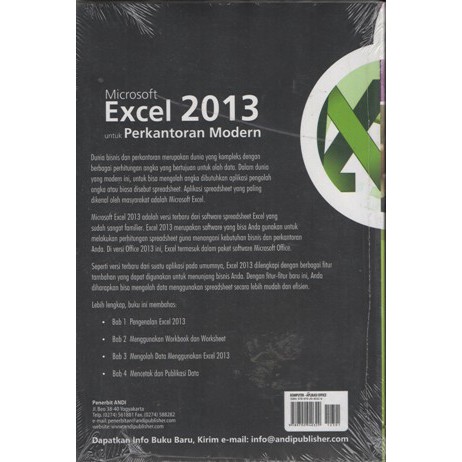 Buku Microsoft Excel 2013 untuk Perkantoran Modern