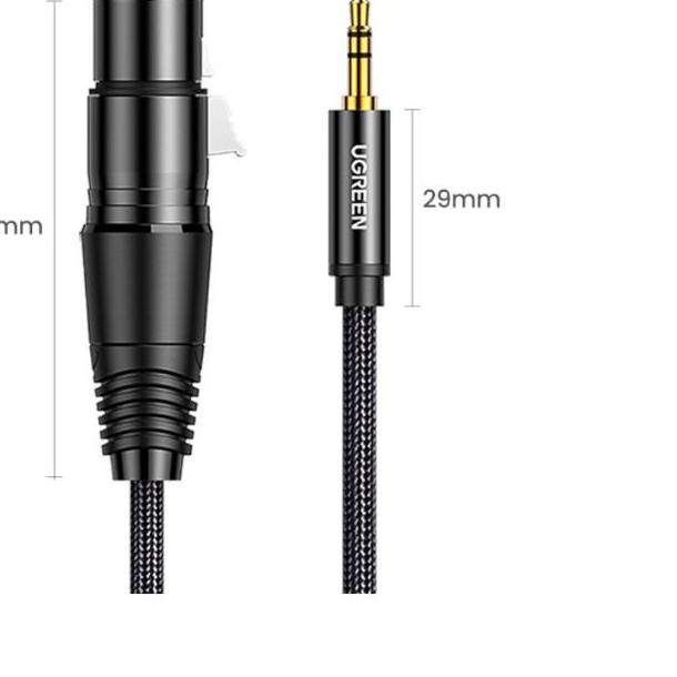 Ugreen XLR Microphone to Aux 3.5mm - Ugreen Jack 3.5 mm Male to XLR