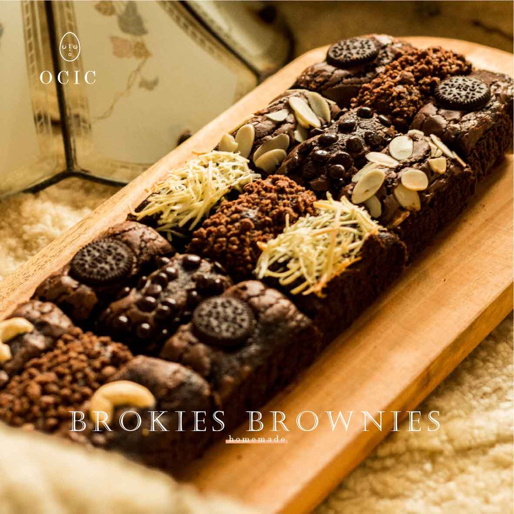 

Mix Choco Cheese Nutty Brownies Panggang