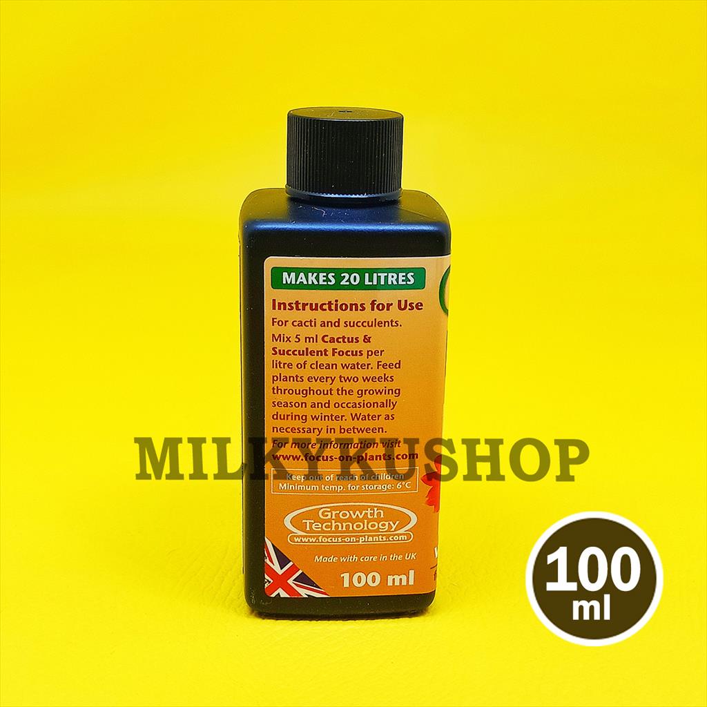 PUPUK CAIR CACTUS &amp; SUCCULENT FOCUS 100 ML KAKTUS