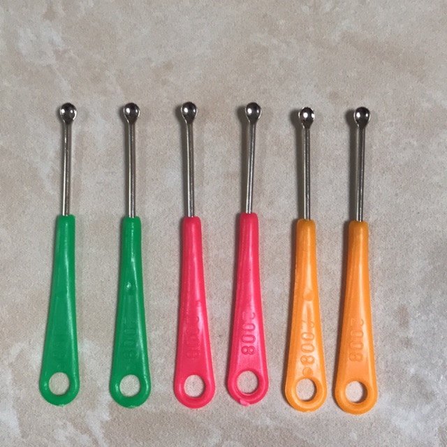 Korek Kuping Stainless / Korek Kuping Mini / Korek Kuping Gagang Plastik