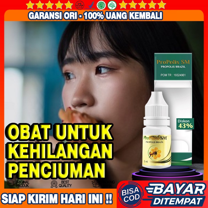Obat Hilang Penciuman, Obat Anosmia, Obat Indra Penciuman Hilang, Obat Herbal Anosmia, Propolis SM