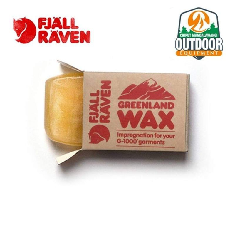 URFALAH_JATI - FJALLRAVEN GREENLAND WAX - WAX PERAWATAN JAKET CELANA TOPI BAHAN G-1000