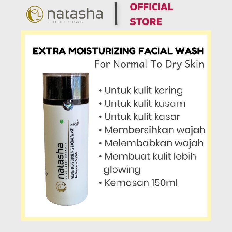 Jual NATASHA SKIN CARE Facial Wash Dry 150ML Shopee Indonesia