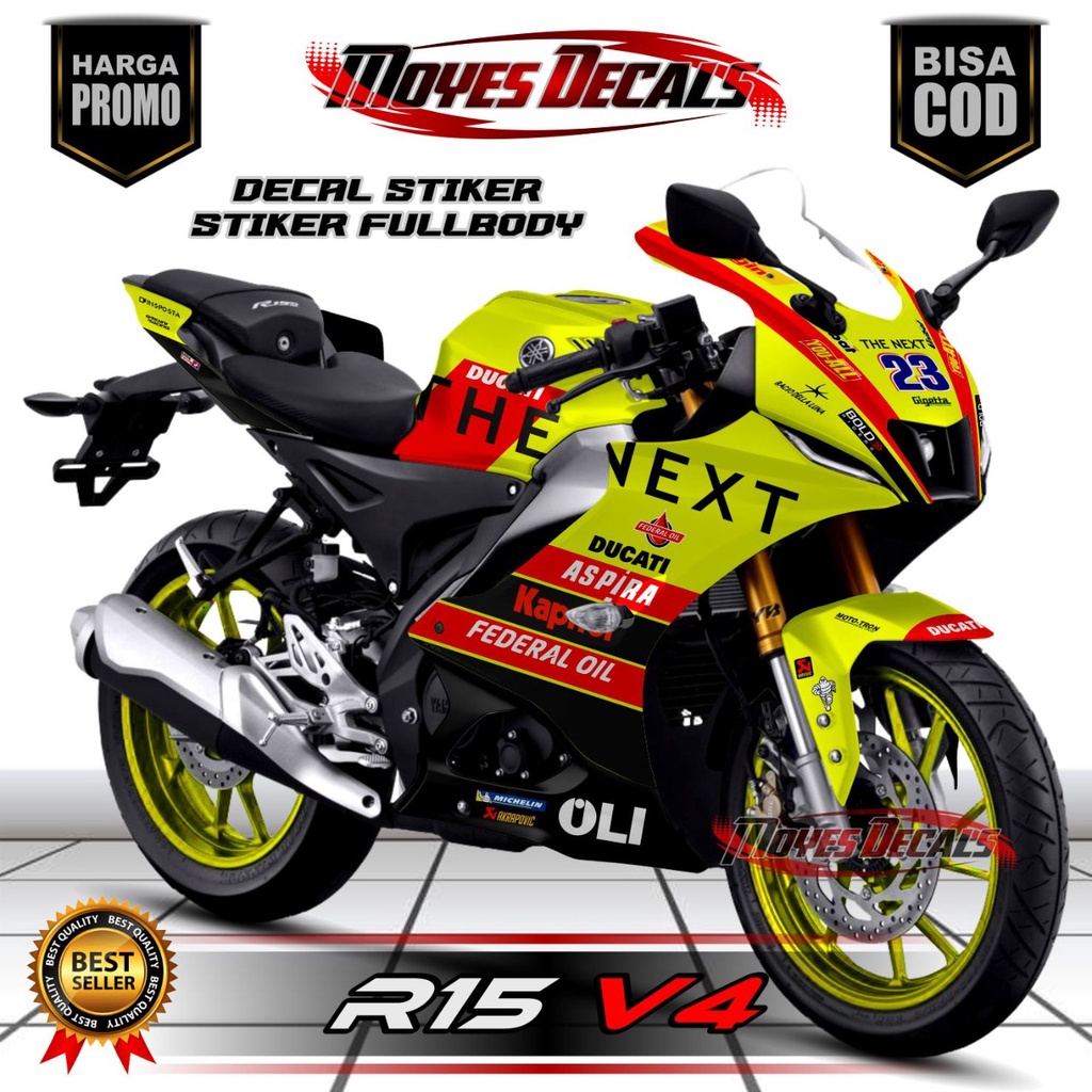 decal r15 v4 stiker decal yamaha r15 v4 fill body . decal motor r15 v4 stiker motor yaaha r15 v4