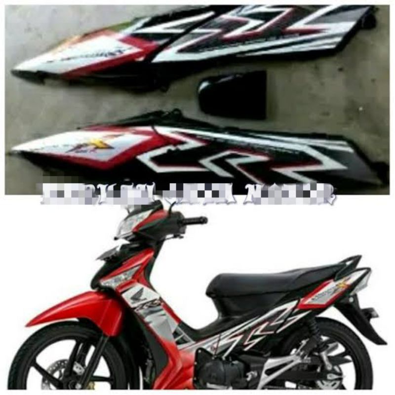 body samping motor Supra x 125 2007ke atas betmen