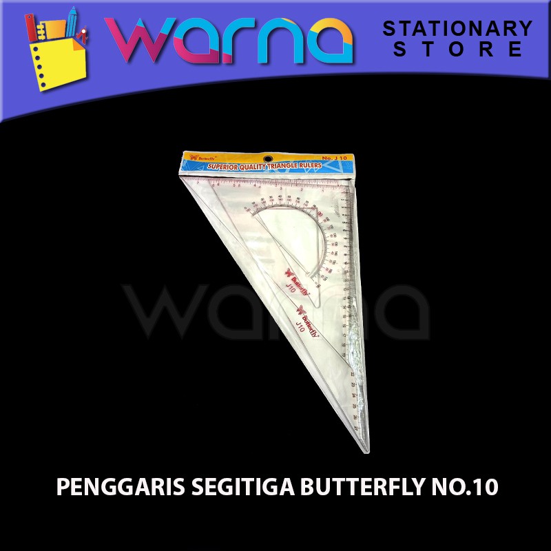 

PENGGARIS SEGITIGA BUTTERFLY NO.10