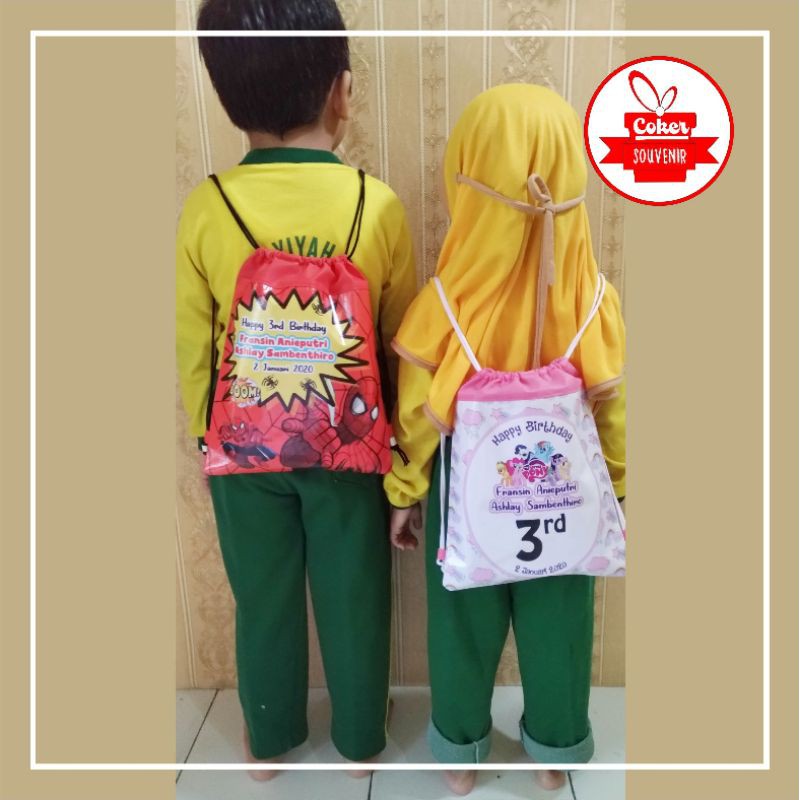 

Produsen goodie bag / tas ulang tahun murah / goodie bag custom / promo acara syukuran buahhati anak