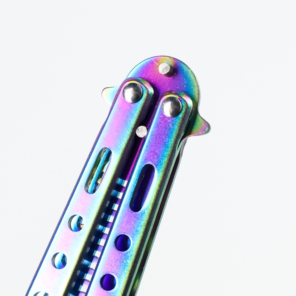 KNIFEZER Sisir Besi Butterfly Training - JL07 - Multi-Color