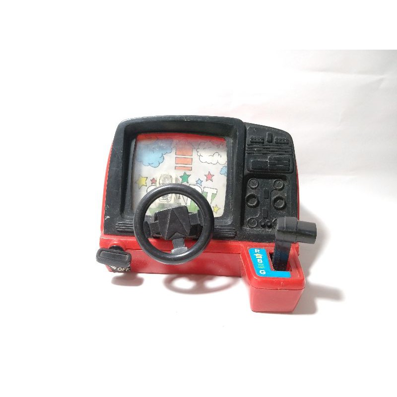 Drive Simulator Gimbot Jadul Balap Race Game Watch Rare Lawas Retro Simulasi Latihan Setir Antik Toy