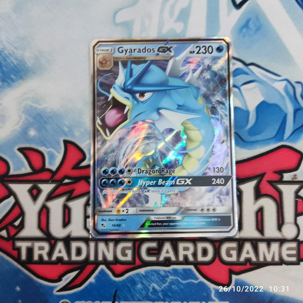 pokemon gyarados gx 16/68 Ultra Rare original