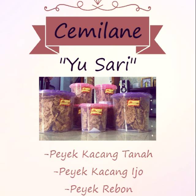 

Rempeyek "Peyek Yu Sari