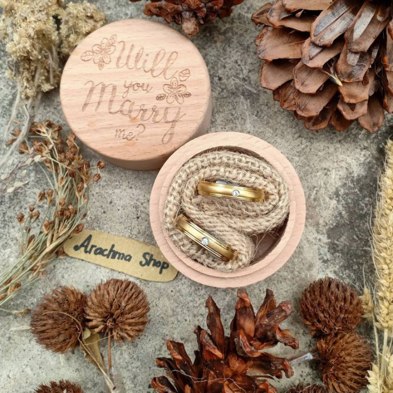 Cincin couple titanium / cincin nikahan / cincin lamaran