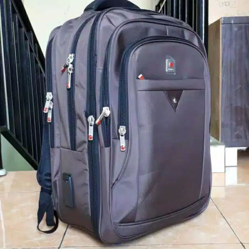 tas ransel laptop jumbo ukuran 20in polo classic original