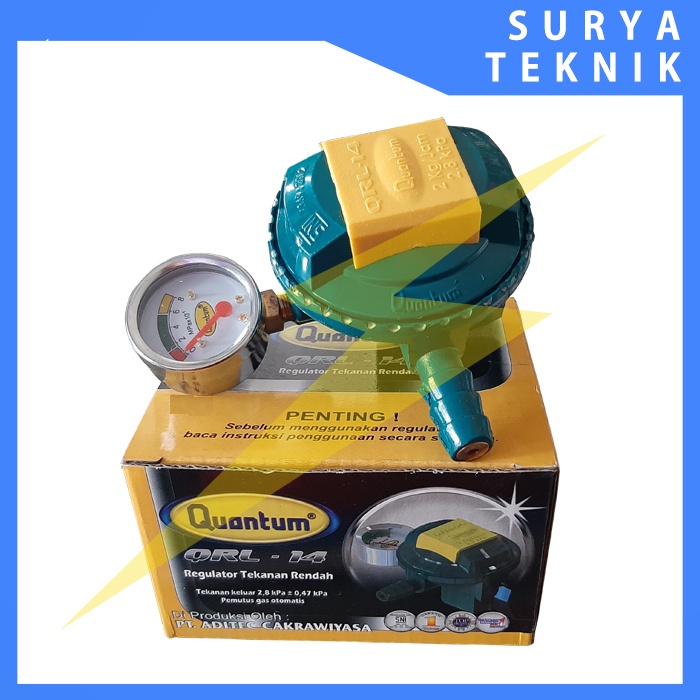 Regulator Quantum / Regulator Gas / Gegulator Gas Quantum