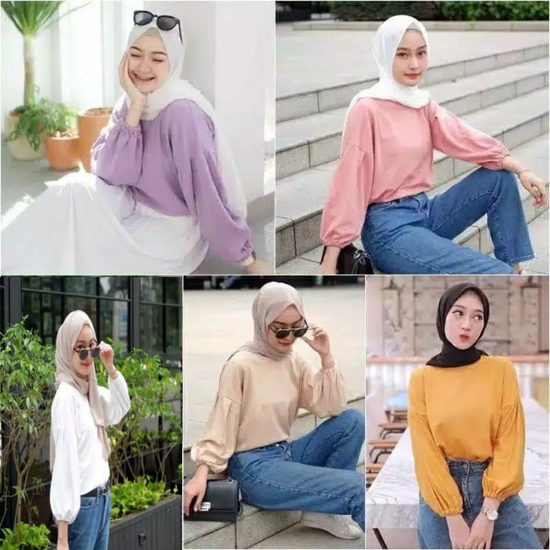 BLOUSE TOP WANITA LUCY