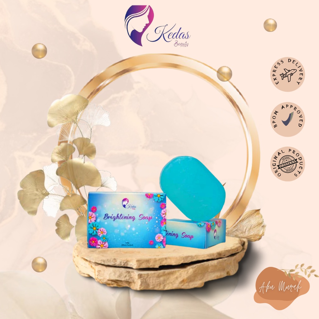 ✨ AKU MURAH ✨Kedas Beauty Brightening Soap / Sabun Kedas Pemutih-1