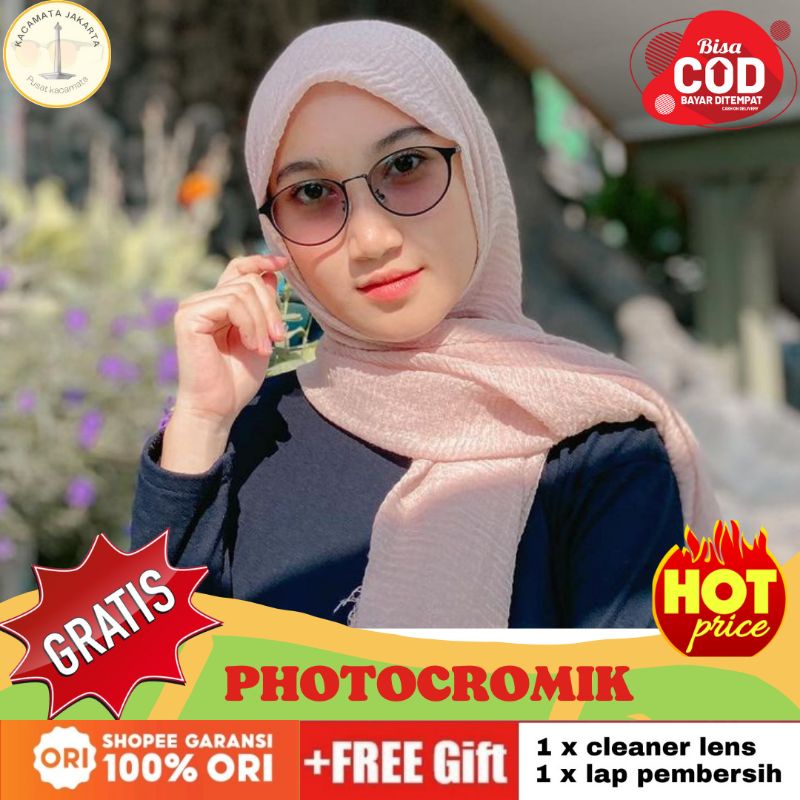 KACAMATA + LENSA PHOTOCROMIK TYPE 9614