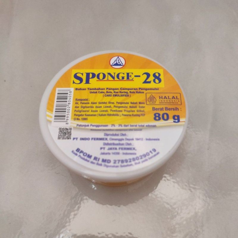 

Sponge-28 Pengemulsi 80 gram