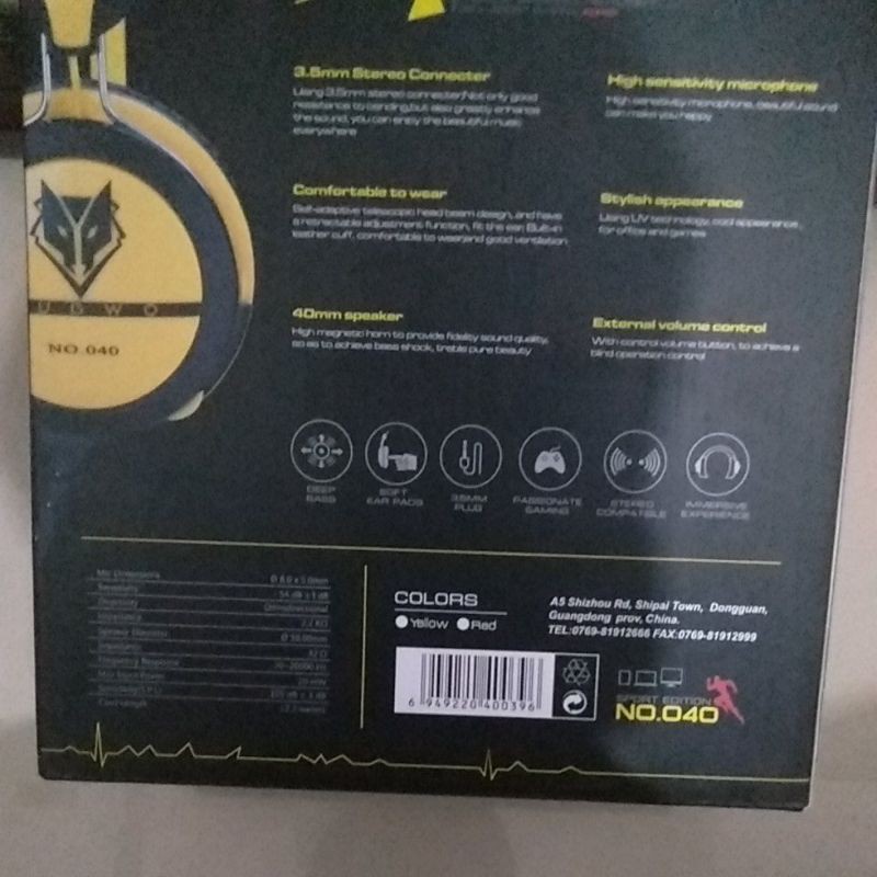 headset gaming nubwo