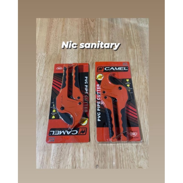 

HJK Gunting pipa PVC CAMEL 42 MM / gunting paralon PVC / PVC pipe cutter