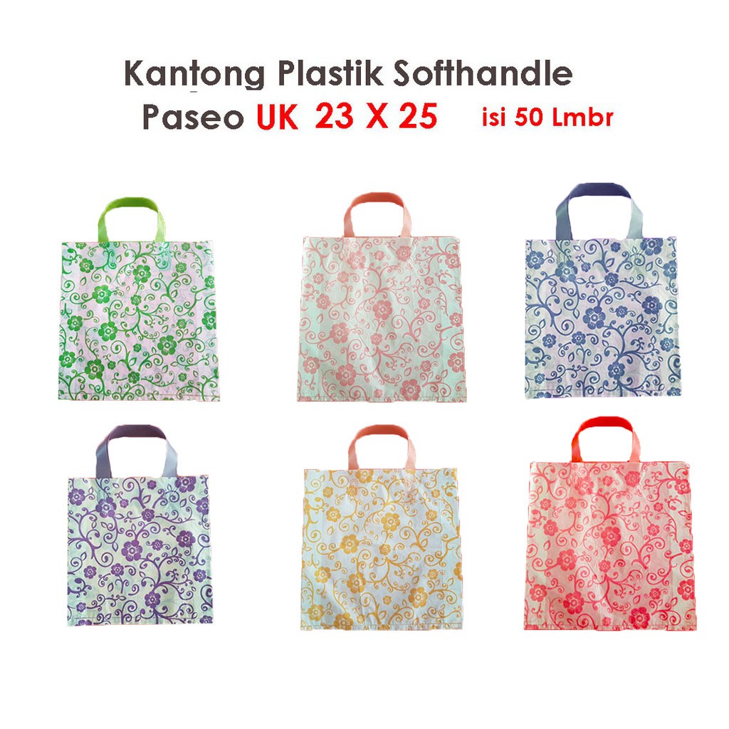 

Softhandle/Kantong batik bunga Paseo 23