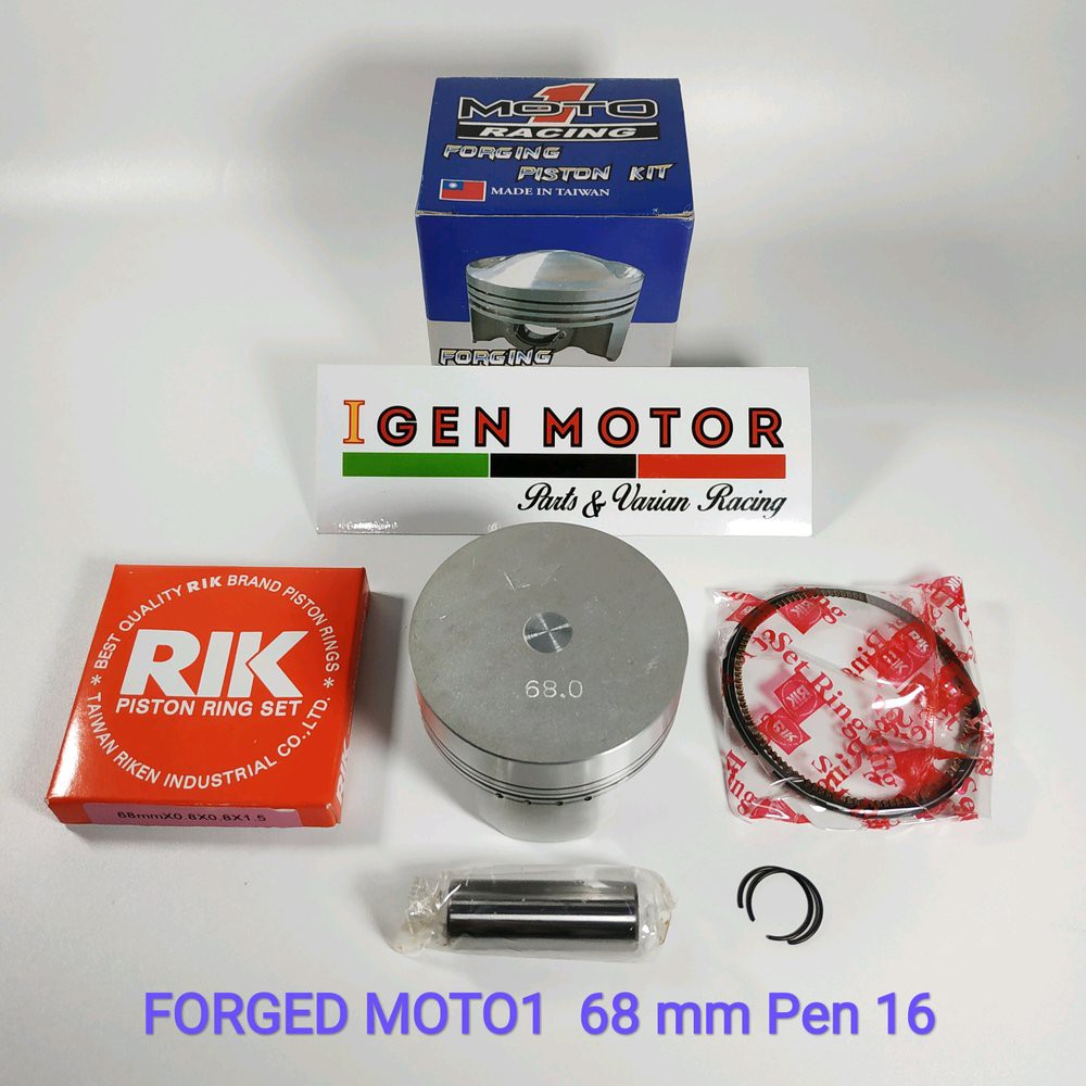 Piston Forging 68 mm Pen 16 - Forged MOTO1 mki47273