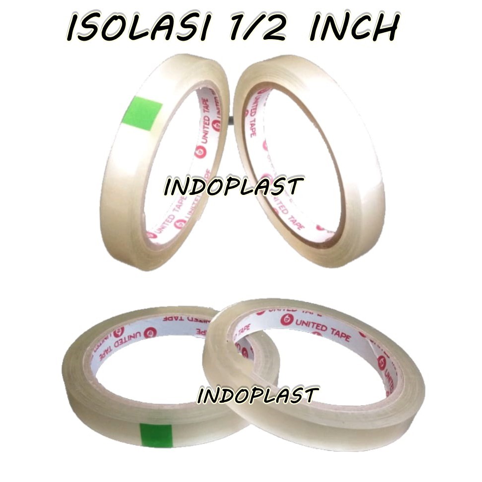 

SOLATIP / ISOLASI UNITED 1/2" INCH