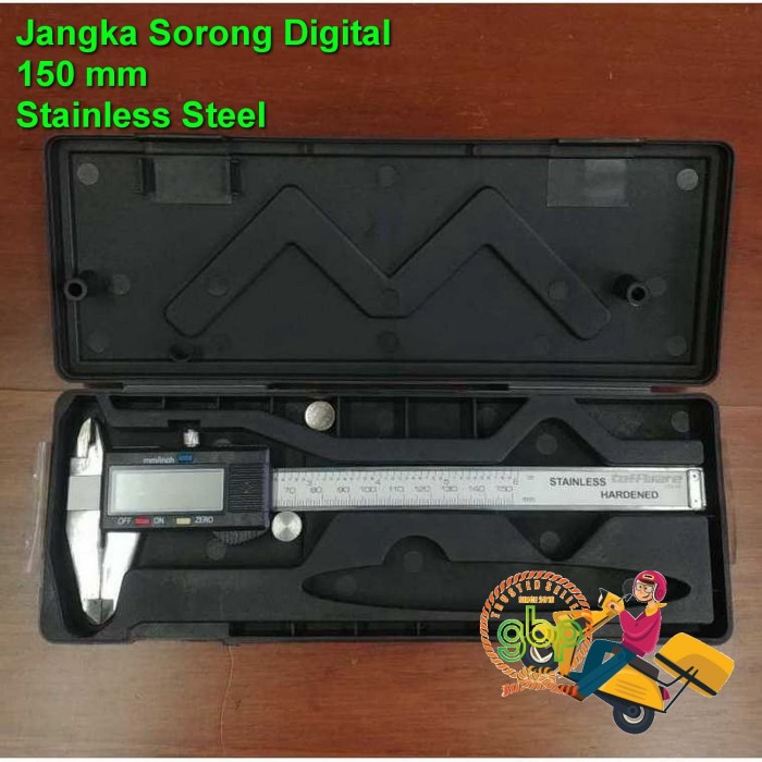 

Cptd 150Mm Jangka Sorong Stainless Digital Vernier Caliper Gauge Murah