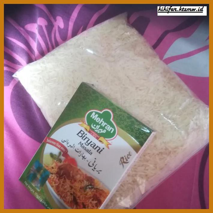 

ANEKA-BERAS- BERAS BASMATI SAMA BUMBU BRYANI MHRAN -BERAS-SEHAT.