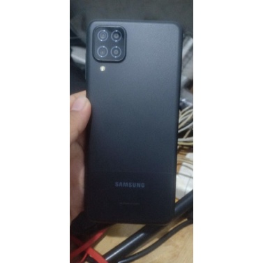 Samsung A12 ram 6/128GB kelengkapan hp dan charger Original